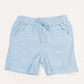 Dax French Terry Shorts - Misty Blue Stripe