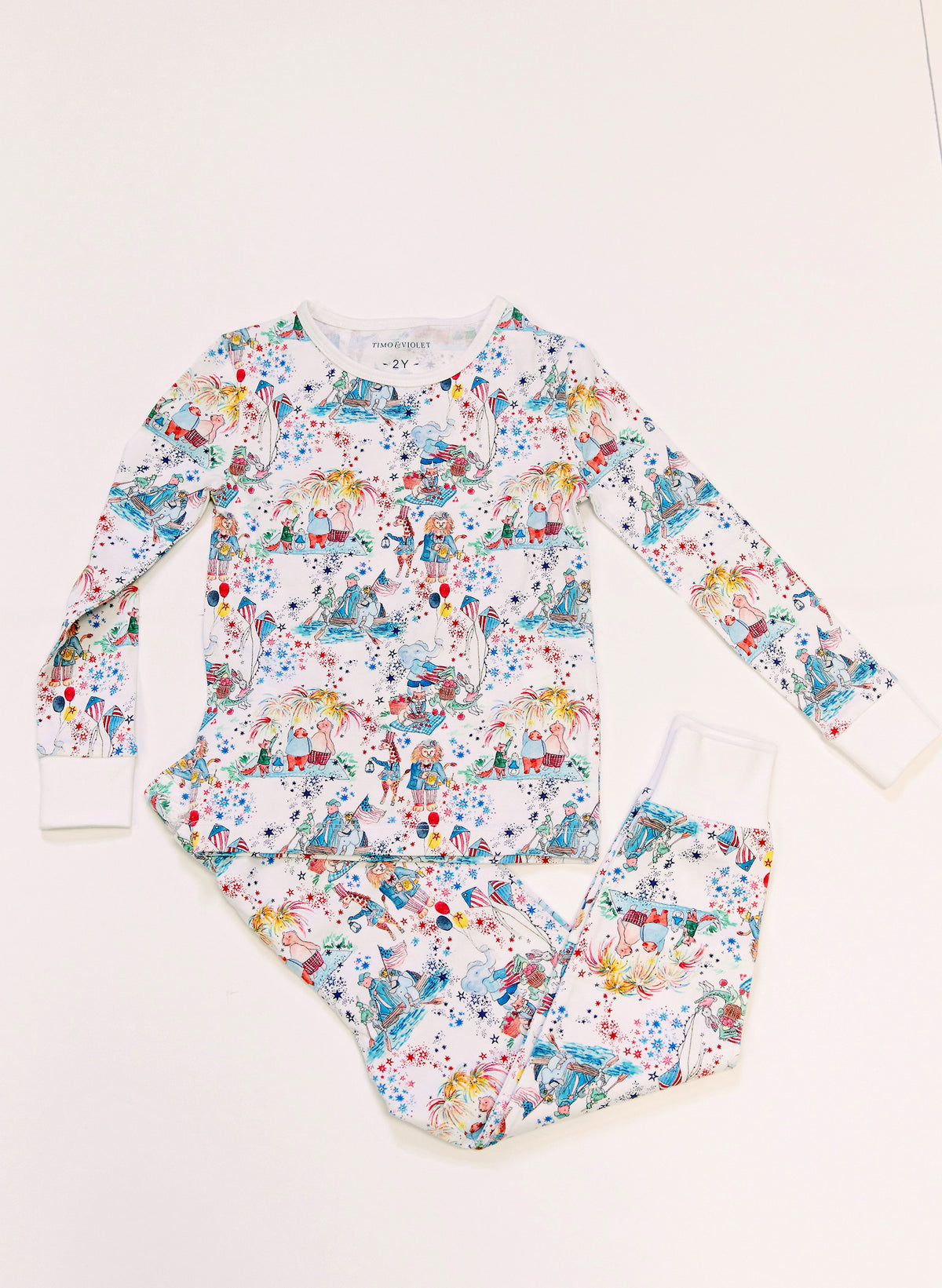 Children's Organic Cotton Two Piece Pajamas