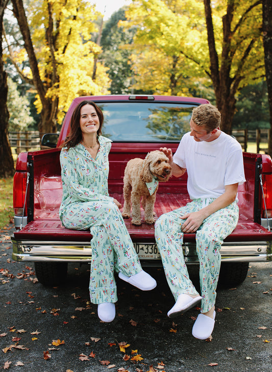 Women's Parker Pajama Set - A Jolly Good Time