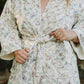 Women's Organic Bathrobe - Botanical Whisper