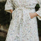Women's Organic Bathrobe - Botanical Whisper