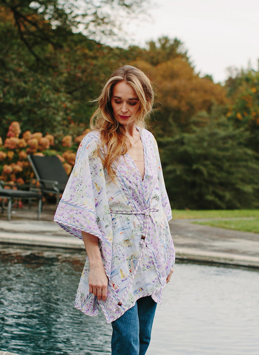 Women's Cotton Voile Coverup