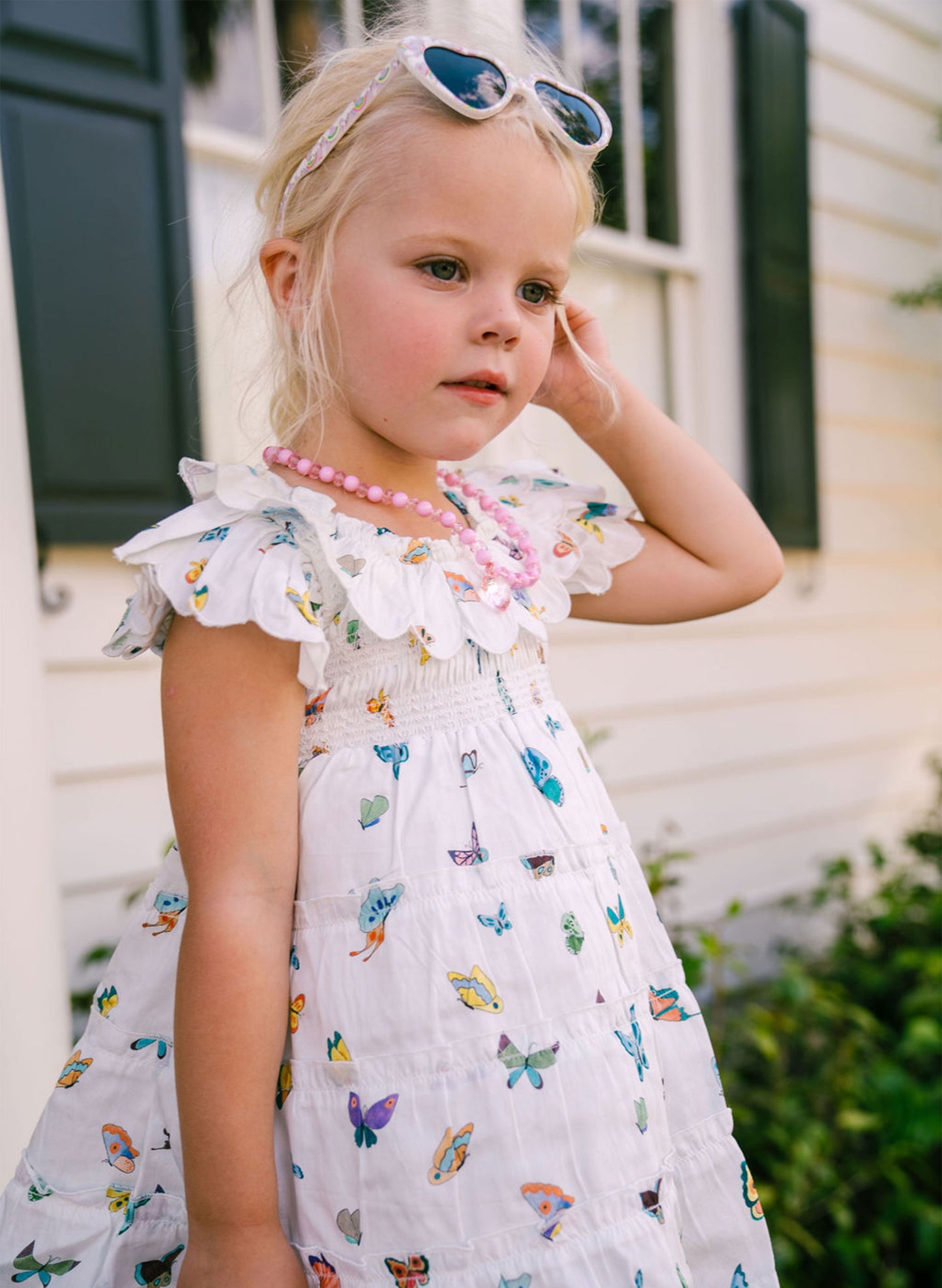 The Mimi Dress - Madame Butterfly Print