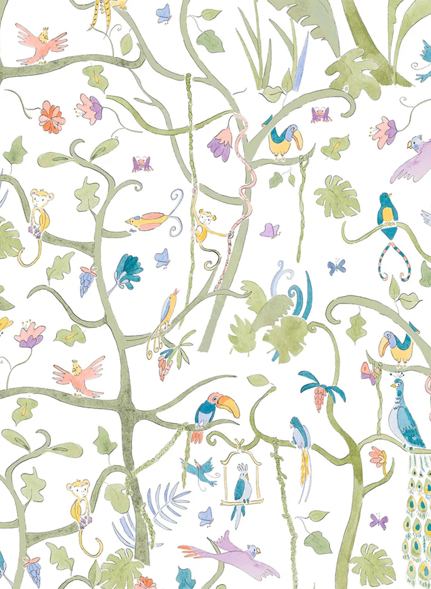 Tropical Garden Wallpaper