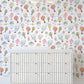 Up Up and Away Wallpaper in White