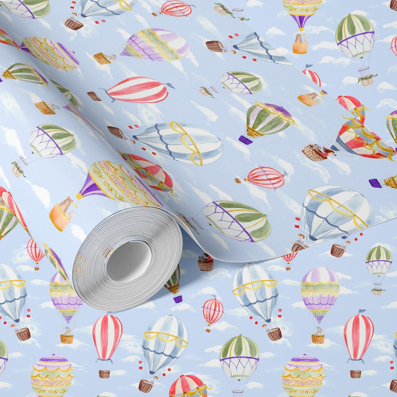 Up Up and Away in Blue