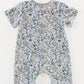 Walker Terry Romper - Coral Reef