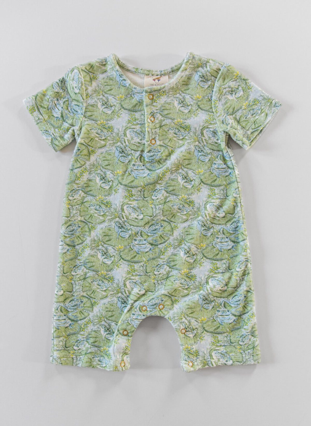 Baby Walker Organic Cotton Terry Romper