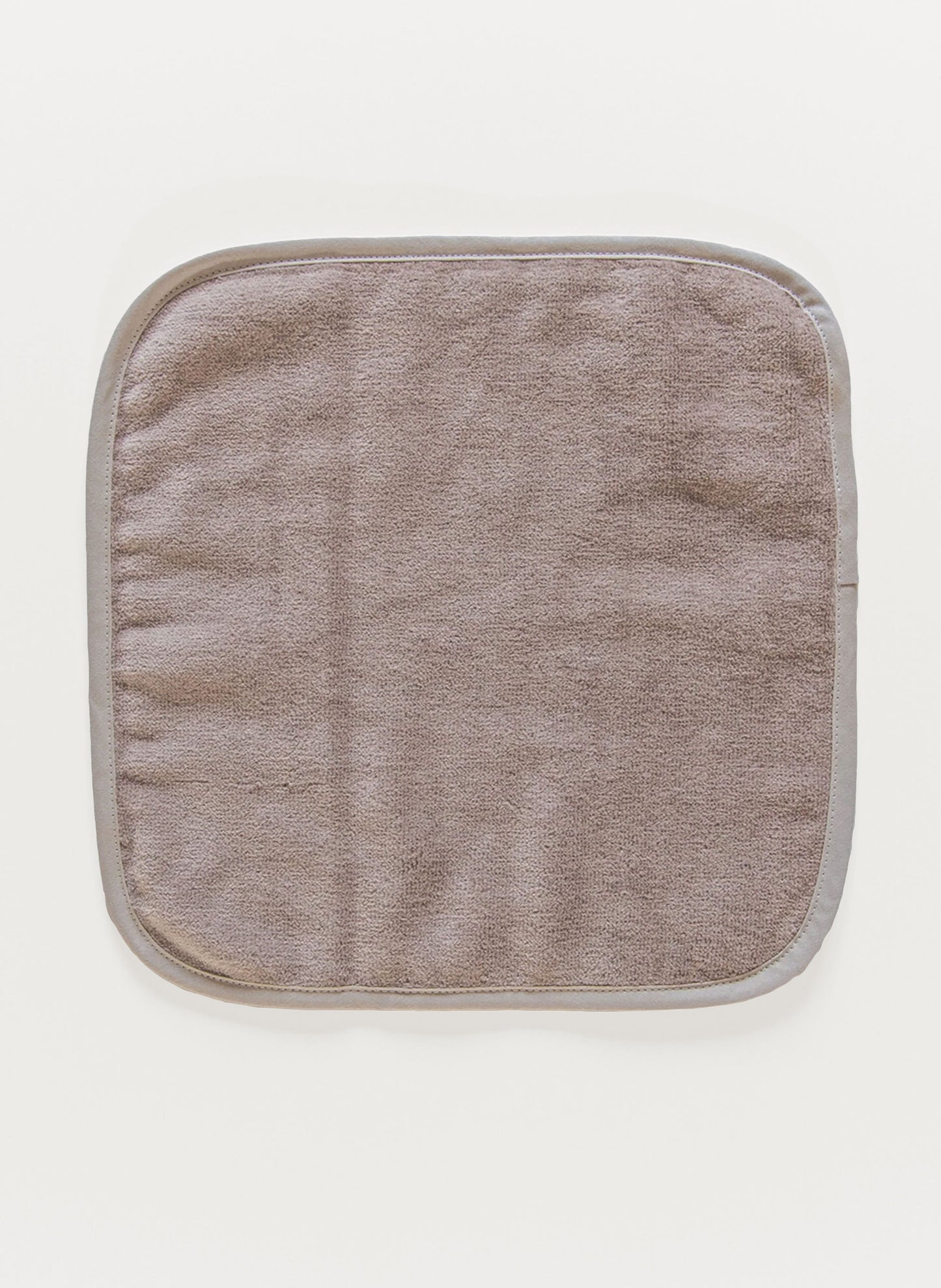 French Terry Bath Towel Collection in White Sand