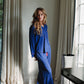Women's Parker Pajama Blue and Red