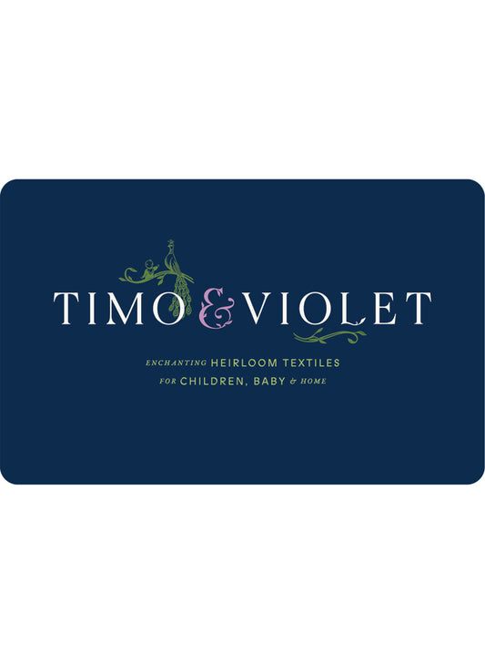 Timo & Violet Gift Card
