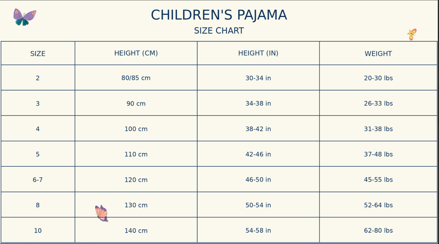 Size Guide