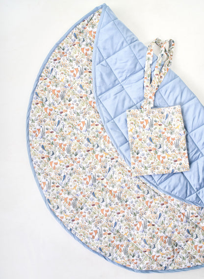Baby Organic Cotton Play Mat & Tote