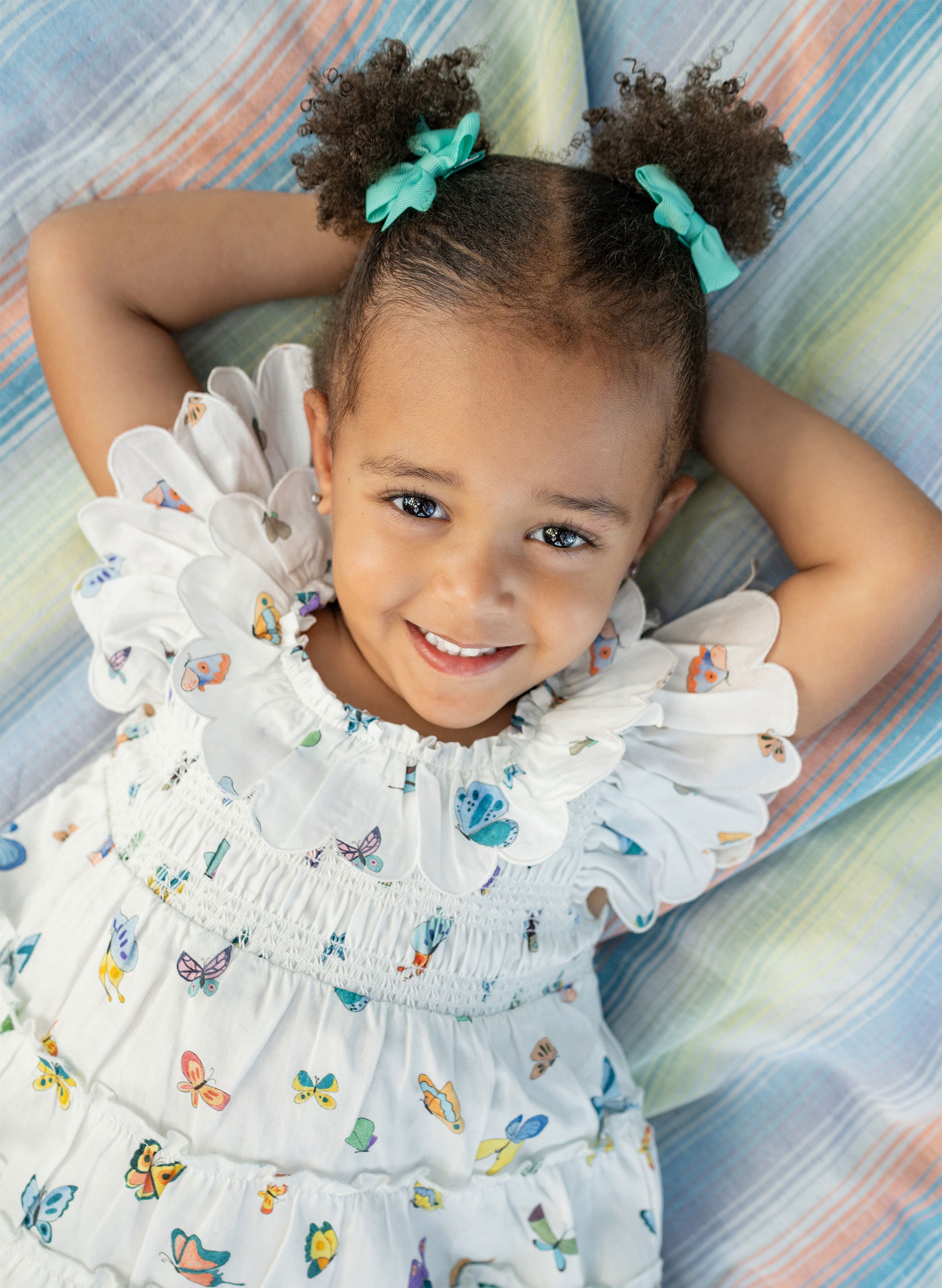 butterfly cotton dress Panama Butterfly Sundress