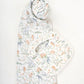 Tummytime Bib & Shawl Blanket Set-Sweet Savanna