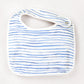 Baby Classic Bib - Wave Stripe
