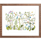 Art Print - Tropical Chinoiserie - Framed