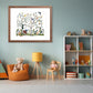 Art Print - Alsatian Forest Framed