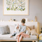 Art Print - Tropical Chinoiserie - Framed